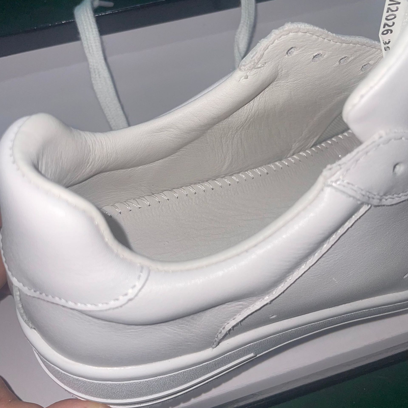 Scarpe casual basse da uomo e da donna Air Force One, in vera pelle, per autunno e inverno, alla moda, bianche, da uomo_voghion.com