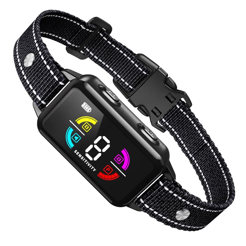Dispositif de modèle privé automatique anti-cuisson pour chien, capteur intelligent anti-interférence, vibration, double moto, choc électrique_voghion.com