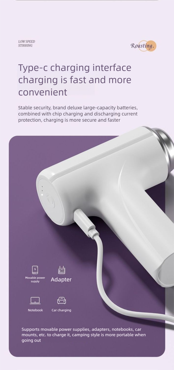 Xiaomi Electric Beater Wireless Small Household Automatic Handheld Egg Cream Baking Mixer_voghion.com
