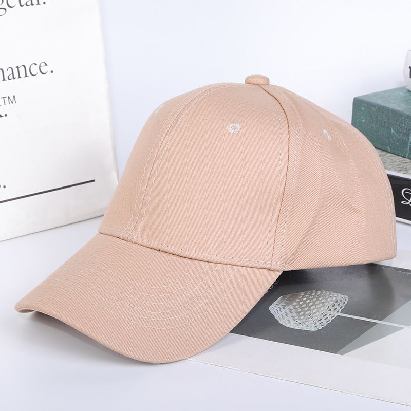 Cappelli da baseball pubblicitari in cotone con piastra luminosa a becco d'anatra, casual, versatili, da uomo e da donna, MD Hardtop, di qualità imbattibile_voghion.com