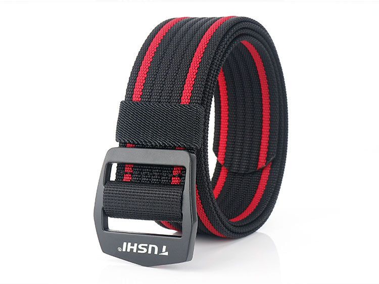 TUSHI Belt For Men And Women, Thickened Canvas Student Korean Style Casual Fabric Belt, Adjustable Length_voghion.com
