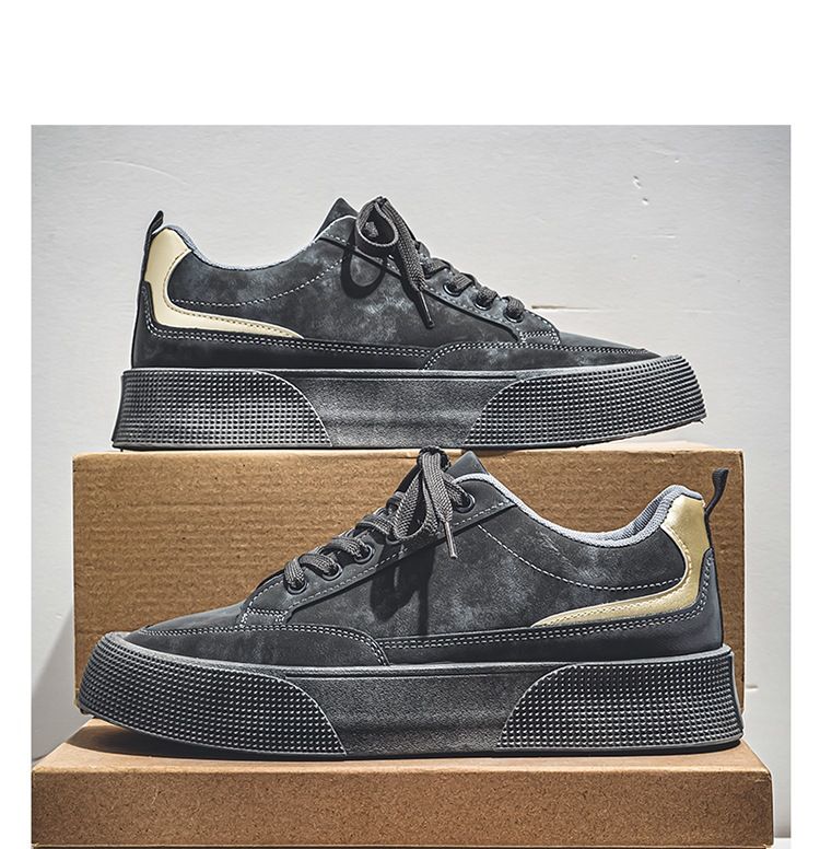 Work Men's Sneakers Sports Casual Winter Trendy Shoes Comfortable Hundred Everyday Not Tired Feet_voghion.com