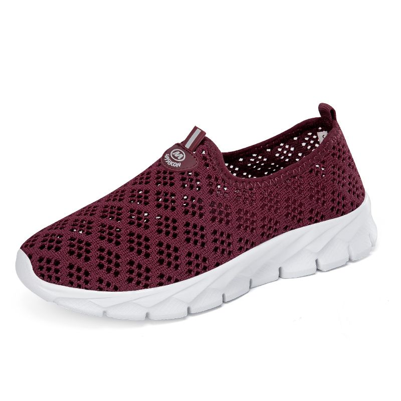 Empfohlene Damen Slip-On Hollow Out Schuhe Xiyin Größe 36-42_voghion.com