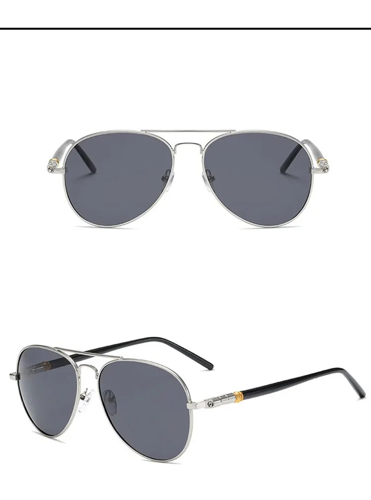 KUMARRY  Pilot Photochromic Sunglasses Men Fishing Driving Brand Designer Polarized Sunglass For Men‘s oculos UV400_voghion.com