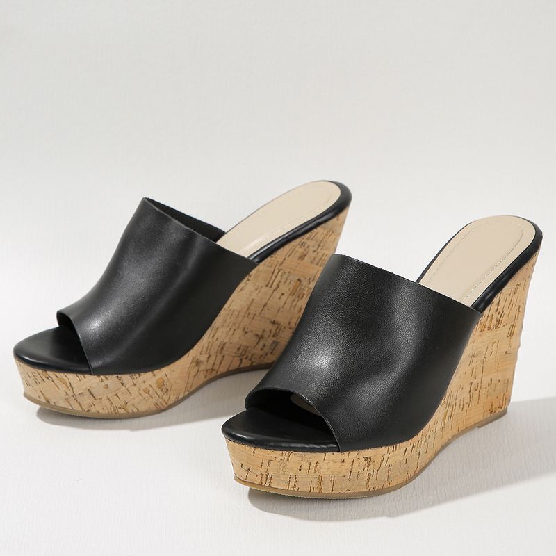 Neu Plattform Plattform Muffin Erhöhen frauen Sandalen Hausschuhe_voghion.com