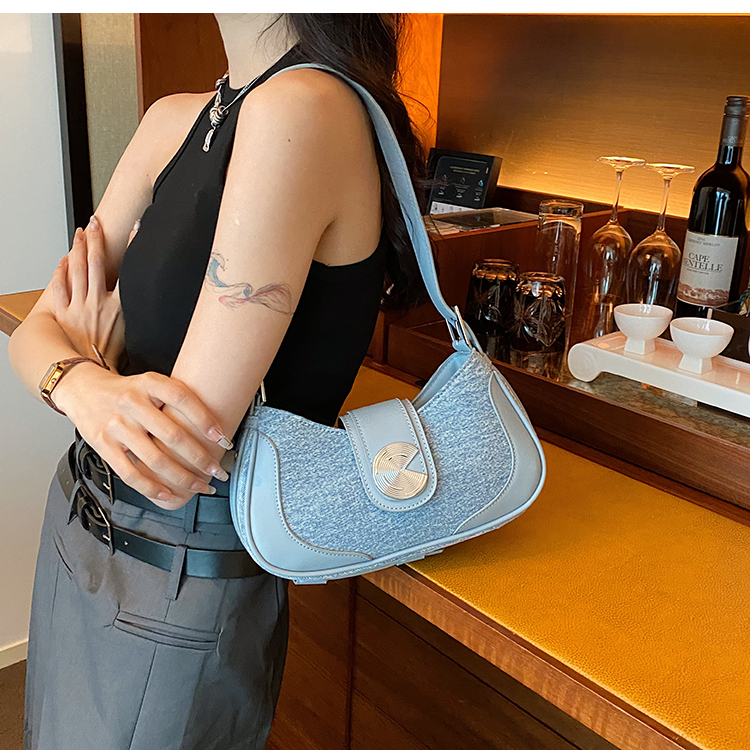 Le popolari borse di design di nicchia ultra-calde di quest'anno 2023 Nuove borse da donna Borsa a tracolla monospalla a tracolla all-match in stile straniero_voghion.com