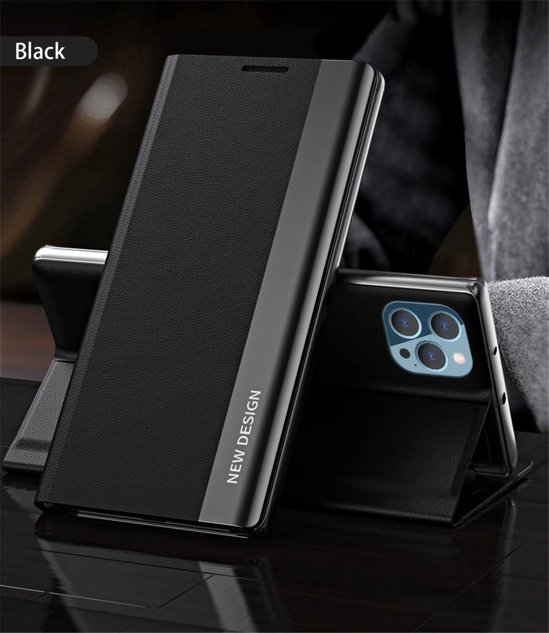 Flip Case für iPhone 14 Pro 13 11Pro Max 12 Mini XS XR X SE 2020 6 6S 7 8 Plus Luxus Stand Book Cover Telefon Coque Magnettasche_voghion.com