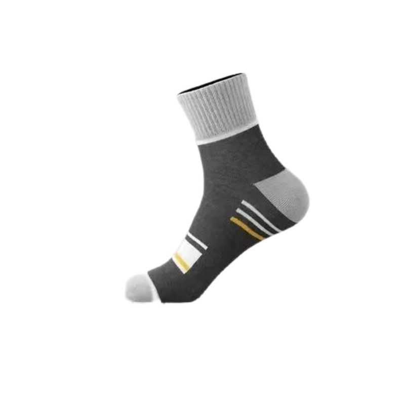 Autumn Winter Men's Spring Mid-Calf All-Season Simple Versatile Sweat-Absorbent Odor-Resistant Durable Trendy Sports_voghion.com