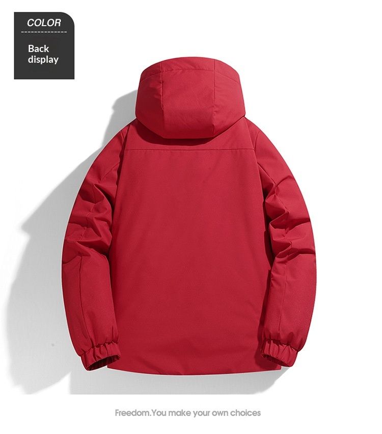 Nordmann 2025 Autumn Winter New Waterproof Windproof Warm Graphene Jacket Couple Men's Outdoor Cotton Coat_voghion.com