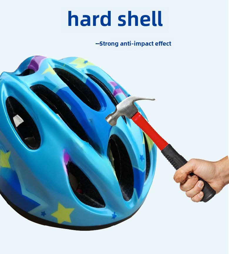 Grenzüberschreitender nicht integrierter Kinderfahrradhelm Rollschuhhelm Outdoor-Reitausrüstung Elektroautohelm Spot_voghion.com