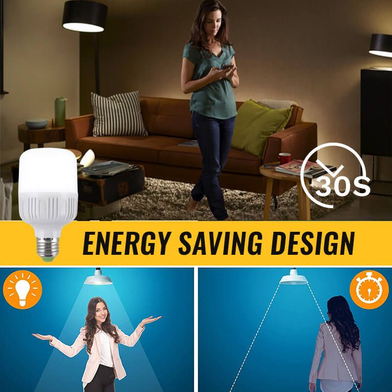 Automatic Motion Sensor LED Lamp 220V Energy Saving Lamp 180 Degree Outdoor Lighting Lamp 6500K LED Bulb Light Outdoor Indoor_voghion.com