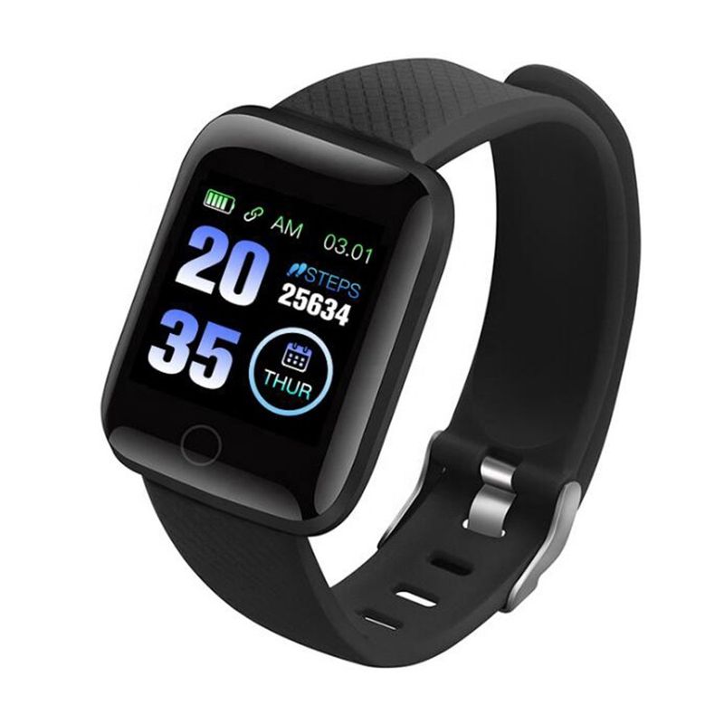116plus smart 116S D13 wristband heart rate and blood pressure monitoring Bluetooth sports watch_voghion.com