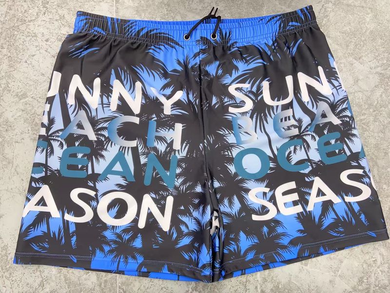 001 Wholesale Men's Adult Loose Comfortable Plus Size Boxer Hot Spring Swimming Trunks Beach Shorts_voghion.com