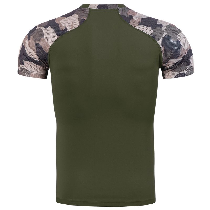 Sigutu Sports Speed Dry T-krekls Vīriešu Summer Stretch PRO Tight Running Training Īsām piedurknēm Fitnesa Apģērbi_voghion.com