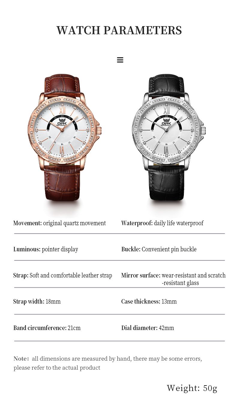 Markenuhr, wasserdicht, mit Leuchtzeigern, Kalender, Quarzwerk, schlichtes Herrenuhr-Design_voghion.com