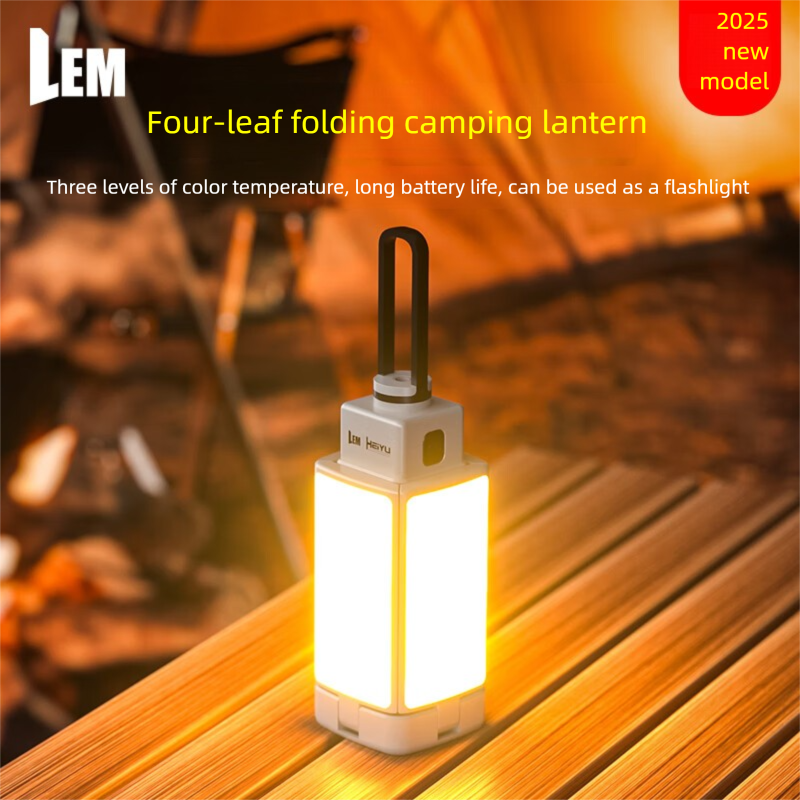 LEM Outdoor Illuminazione da campeggio a lunga durata con batteria, tenda di emergenza, luce da campeggio per atmosfera_voghion.com