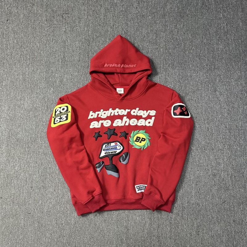 Amerikanische Modemarke BROKEN PLANET MARKET BPM Plüsch Männer, Herbst und Winter Paare, Hoodie für Frauen_voghion.com