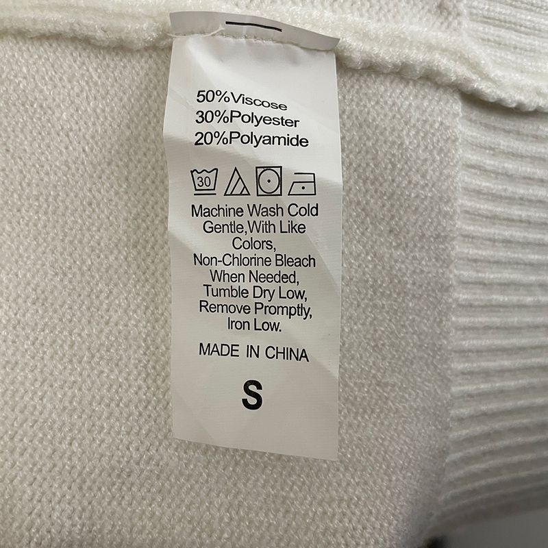 Damenbekleidung Heißer Verkauf Damen Herbst und Winter neuer verdickter hochgeschlossener lockerer Strickpullover mit abnehmbaren Manschetten aus echtem Fuchs_voghion.com