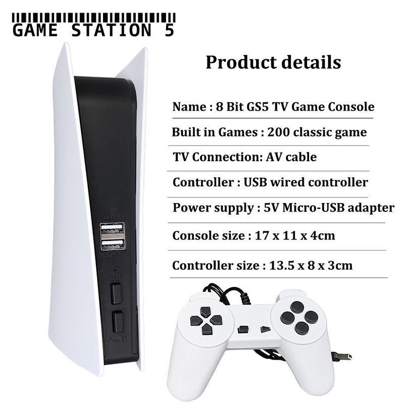Hoge kwaliteit GS5 Play Boy Gamer Station 5 Gta V Classic Console De Videojuegos Gamepad NS FC Retro TV Videogame Console_voghion.com