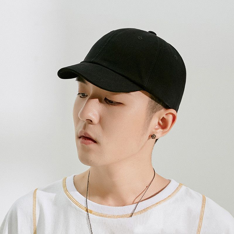 Casquette de baseball à bord court pour homme et femme, protection extérieure, style hip-hop, chapeau de soleil_voghion.com