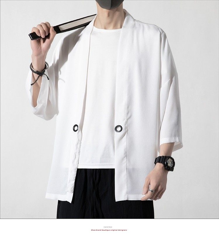 Strickjacke Oberbekleidung Lose Robe Chinesischen Stil Sommer Han Dynastie_voghion.com