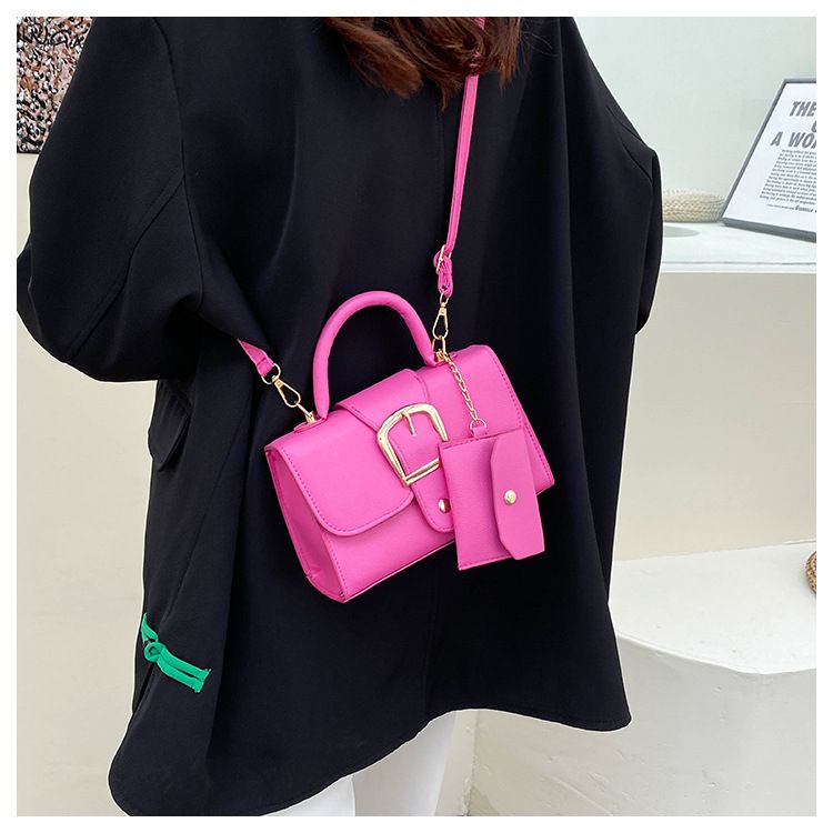 2024 New Candy Color Simple Retro Trendy Western Style Cross Shoulder Handheld Small Square Bag for Women_voghion.com