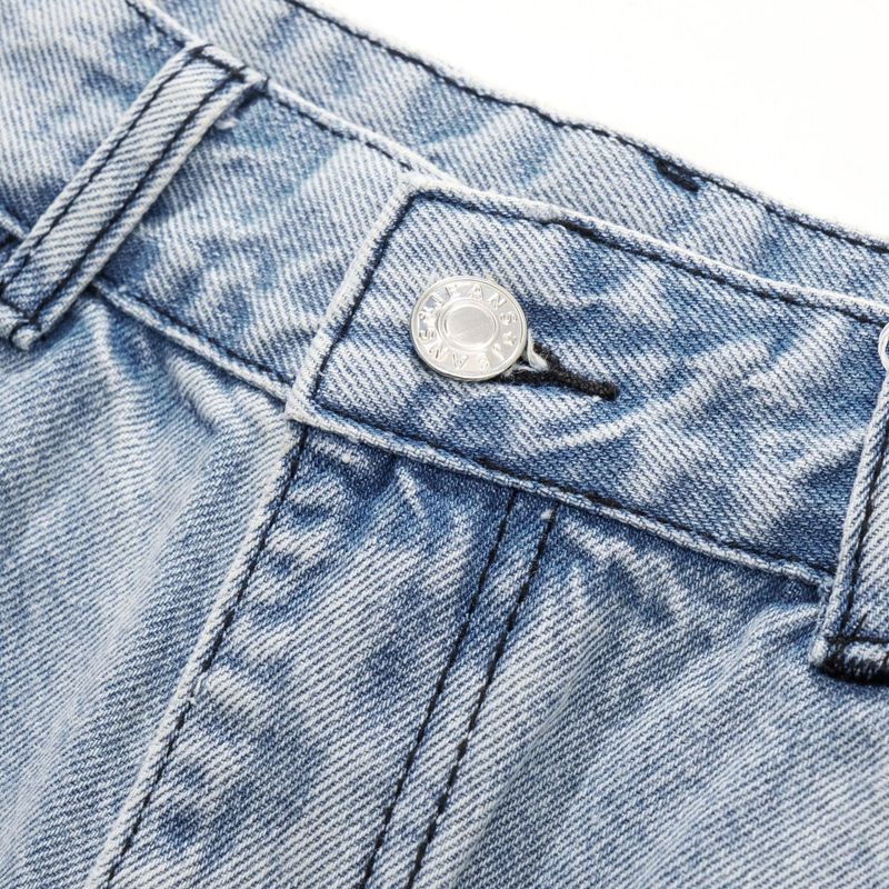 Vīriešu apģērbu niša Moderns Zīmols Mazgāti Old Loose Vīriešu Cleanfit Džinsi_voghion.com