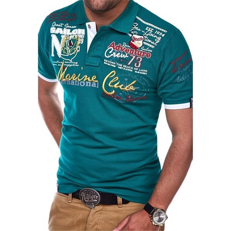 Vīriešu T-krekls, īsroku polo krekls, vīriešu_voghion.com