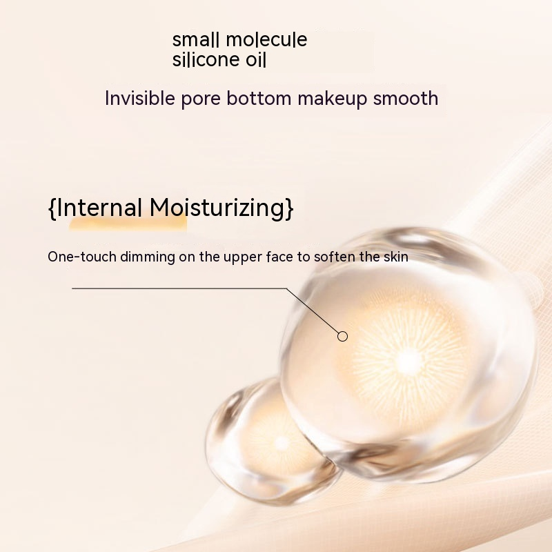 GECOMO Invisible Pore Foundation Cream zur Ölentfernung, leichten Verstärkung, geschmeidigen, bequemen Halt des Make-ups, Schleifen_voghion.com