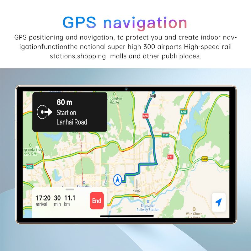 Neu 10,1-zoll Android Smart Tablet High Definition GPS Bluetooth 4G Anruf Spezialist_voghion.com
