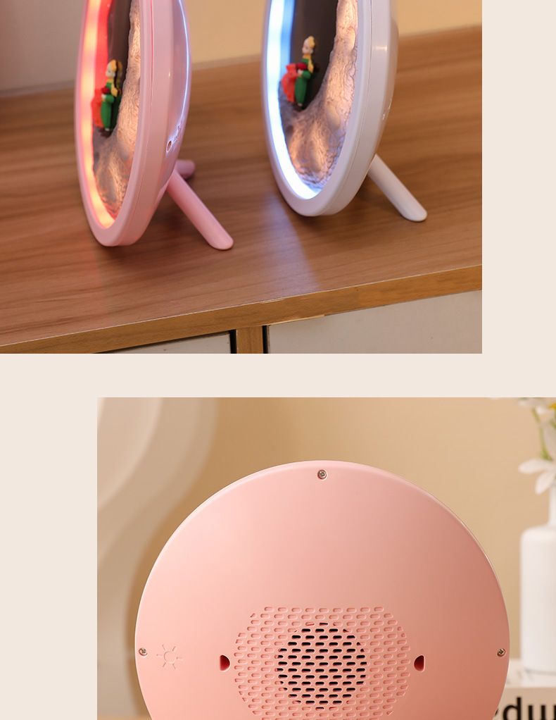 Lanyue Desktop HD Sound Quality Heavy Bass Small Bluetooth Speaker With Radio Card Slot_voghion.com