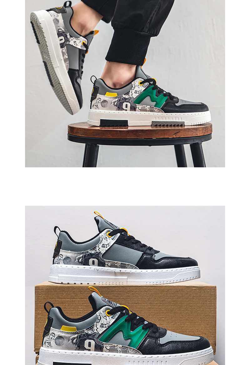 Férfi sportcipő párnázott edzőcipők sokkoló alkalmi sétáló kocogó fitneszcipők_voghion.com