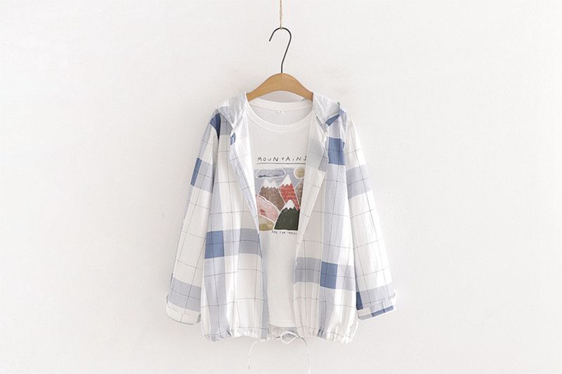 Plaid in cotone e arte giapponese di grandi dimensioni per donna_voghion.com