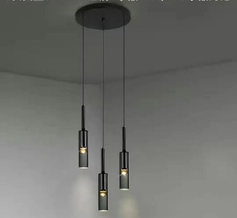 Postmodern Minimalist Restaurant Bar Bedroom Bedside Lamp Nordic Light Luxury Creative Crystal Wine Bottle Chandelier_voghion.com