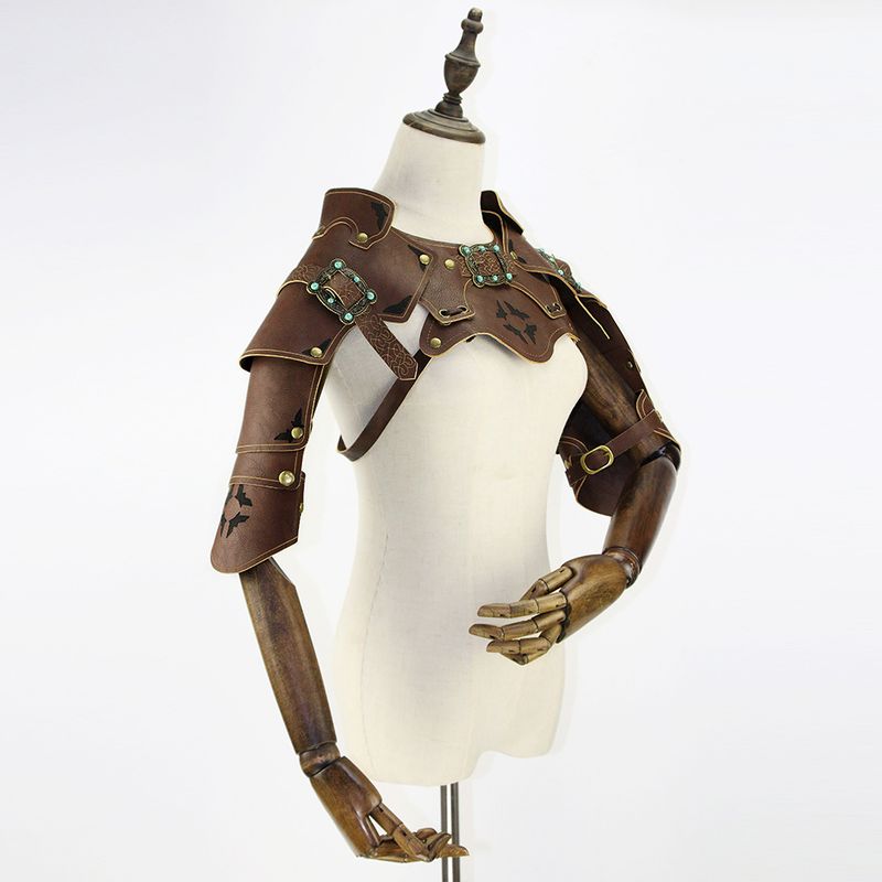 Steampunk clothes Armor Armor Shawl vest Halloween COSPLA Props for the Y dance show_voghion.com