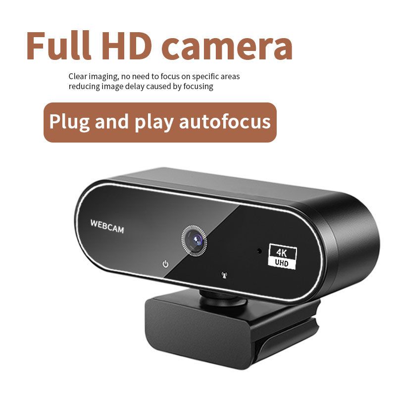 StudioPro 4K USB Camera - Auto Focus|Plug & Play For EU E-Learning_voghion.com