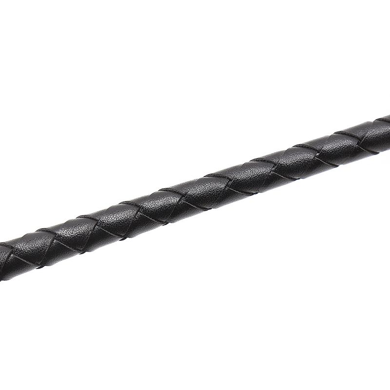 Leather Spanking Paddle & Riding Crop Set - Red/Black BDSM Toy For Couples_voghion.com