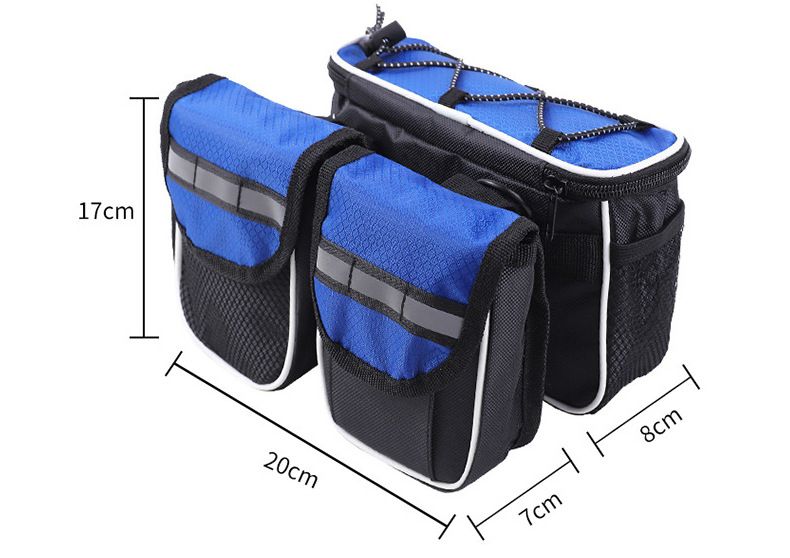 Mountain 4-in-1 wasserdichte Top Front Beam Fahrrad Sattel Bike Tube Radfahren Gear Bag_voghion.com