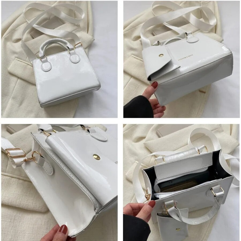 2023 Nuova borsa a tracolla alla moda da donna in PU a specchio_voghion.com