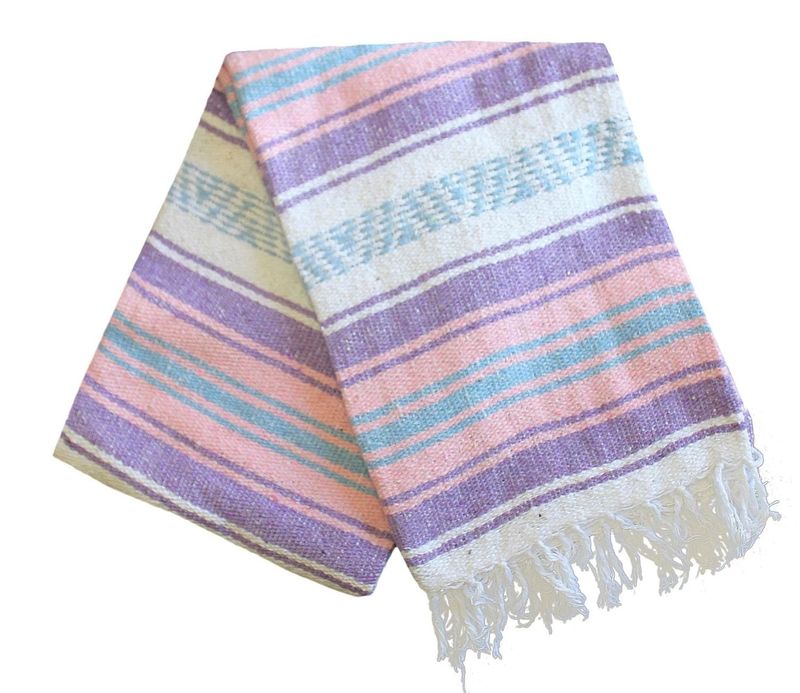 Geometric Tassel Style Blanket Woven Tassel Beach Towel Blanket Beach Blanket Picnic Mat Yoga Cotton Blanket_voghion.com