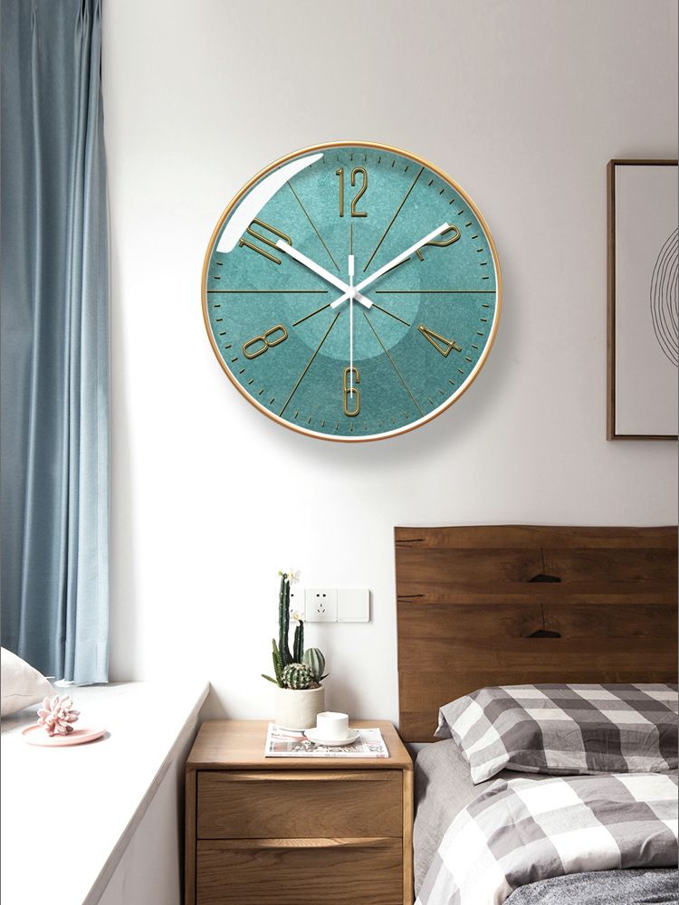 Yipula 7057 Orologio da parete in quarzo nordico per camera da letto, soggiorno, moderno, semplice, creativo_voghion.com