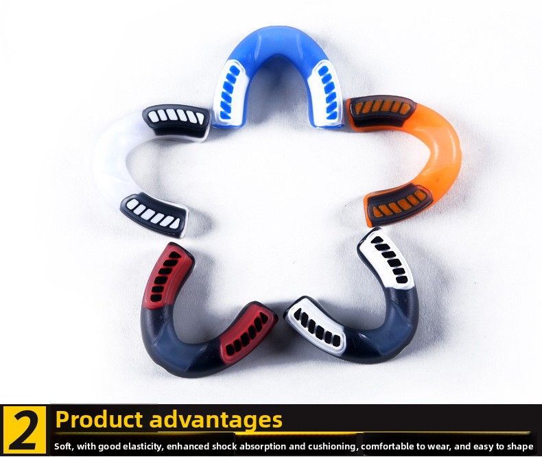 Sportarten für Kinder: Taekwondo, Sana, Boxen, Single-Sie An Non-Single-Sie Mouthguard, Basketball_voghion.com