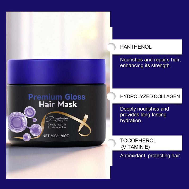Daily Gentle Ingredients Moisturize Scalp Smooth Shine Hair Care Lotion_voghion.com