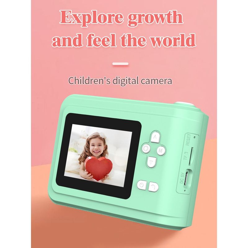 1 juego de cámara Polaroid para niños que puede tomar fotografías e imprimir juguetes para niñas de alto nivel de píxeles, regalos de cumpleaños, regalos de Navidad y Año Nuevo_voghion.com