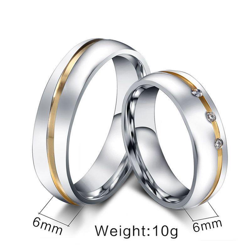 Anello di fidanzamento con micro intarsi in zirconia al titanio da donna 2025_voghion.com