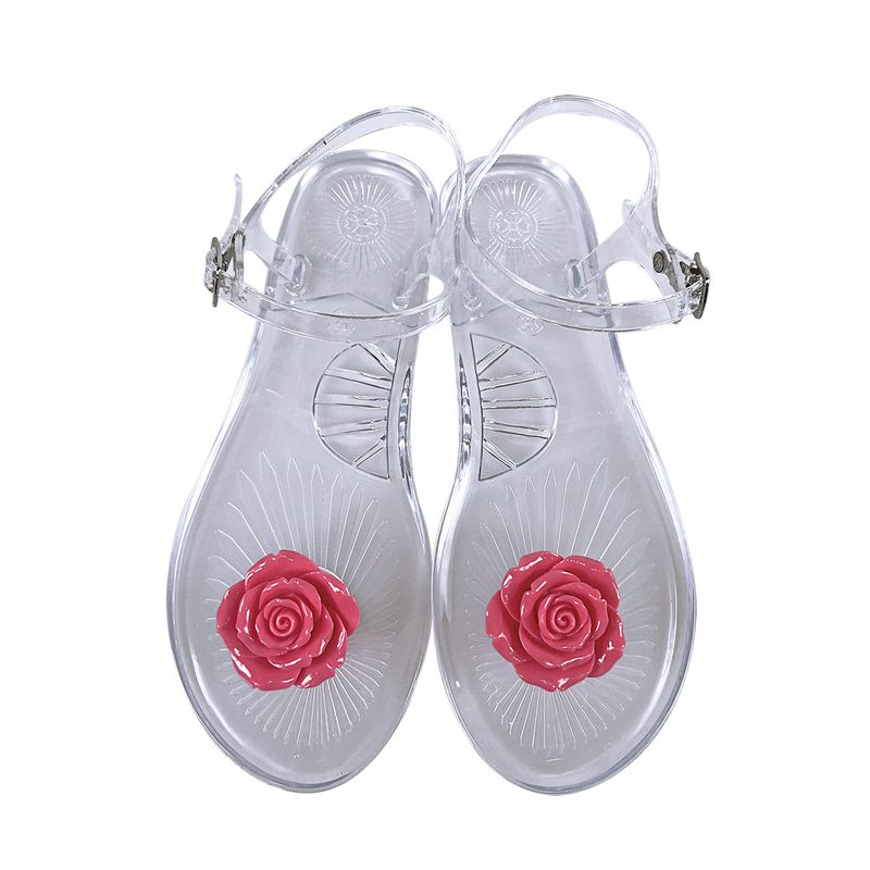 Nuovi sandali in gelatina con fondo morbido e antiscivolo per donna, modello Camellia Fruit_voghion.com