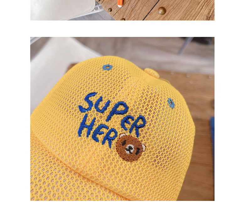 Baby Big Brim Mesh Bucket Hats Summer Breathable Sun Cap for Boys Girls Cartoon Beach Bob Children Fisherman Caps Outing_voghion.com