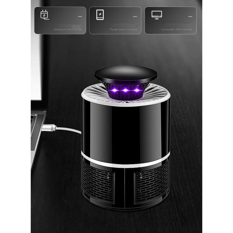 Nuova lampada Killer Artifact USB Mosquito Catcher Fotocatalizzatore Commerciale Domestico LED Ultravioletto Trappola per Mosche_voghion.com