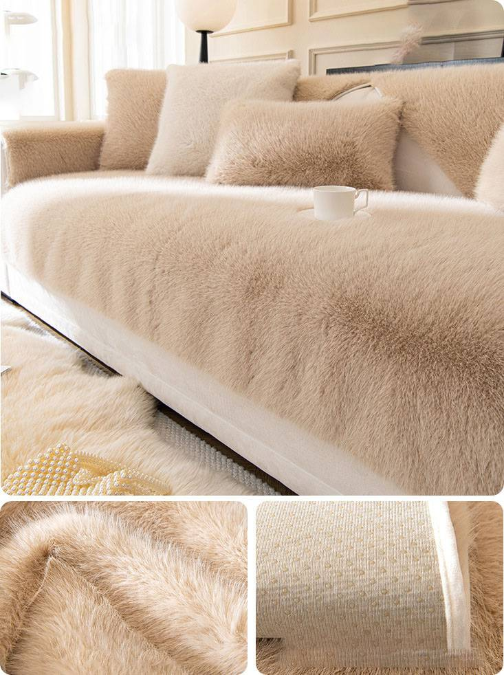 Cuscini per divano in peluche di visone, cuscini invernali spessi antiscivolo, semplici e moderni, copertura completa, asciugamano_voghion.com