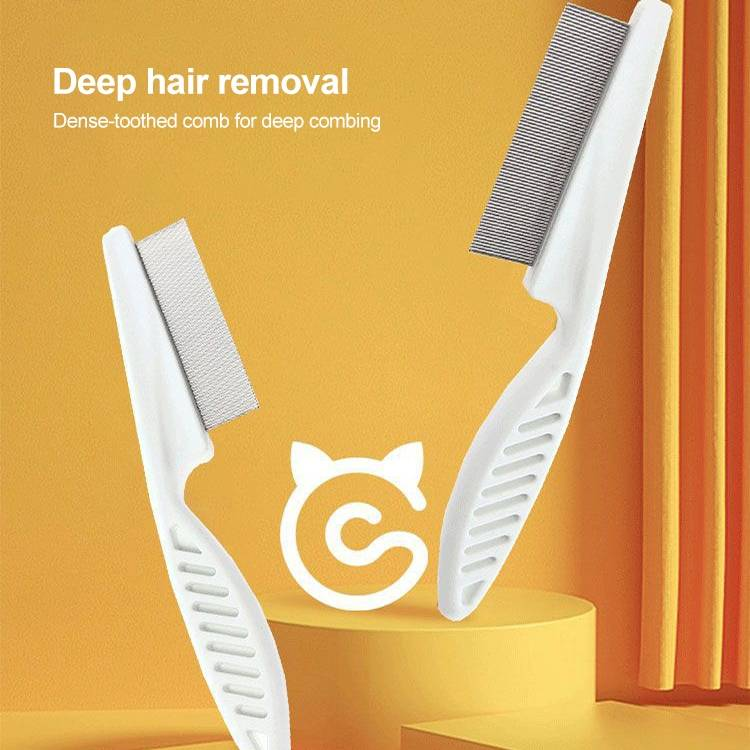 Pet Dog Cat Flea Removal Dense Tooth Beauty Comb_voghion.com